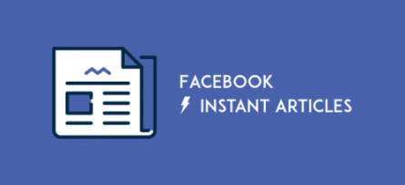Official logo of Facebook`s Instant article plugin/module