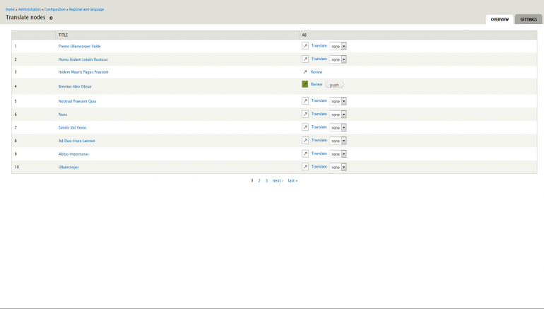 Translate nodes project, our first module for made for Drupal community