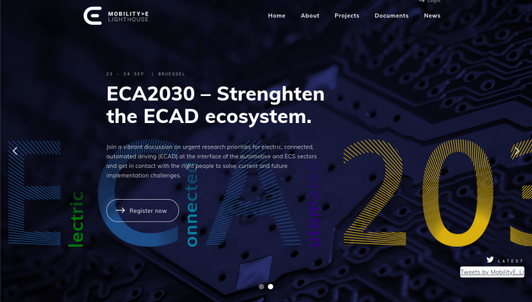 MobilityE collaboration project, Fermicoding participated in developing a networking platform