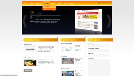 Fermicoding Internet engineering website, web presentation of our company